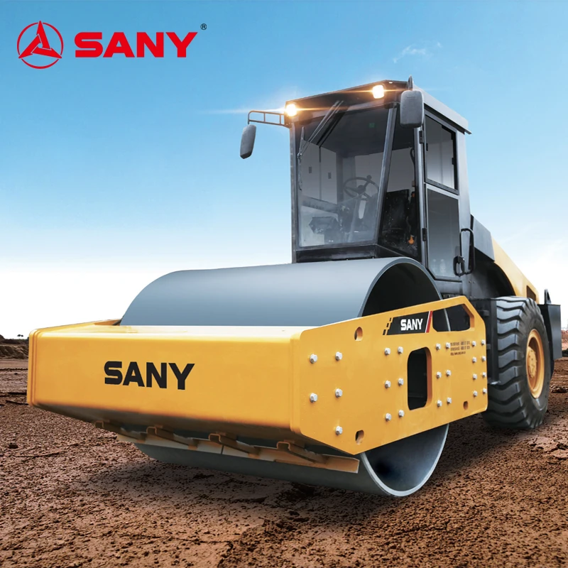SANY SSR80C-8H 8ton smooth roller compactor vibratory road roller with 1676mm durm width