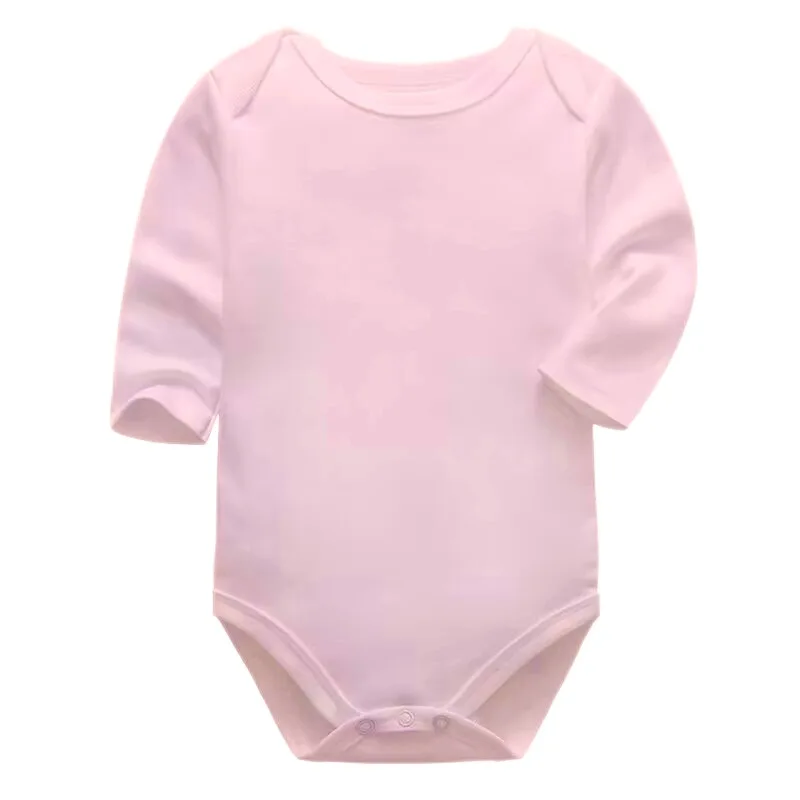 Good Quality Newborn Jumpsuit Hot Sale Soft Comfortable Long Sleeve 100 Organic Cotton Baby Rompers For Boys And Girls