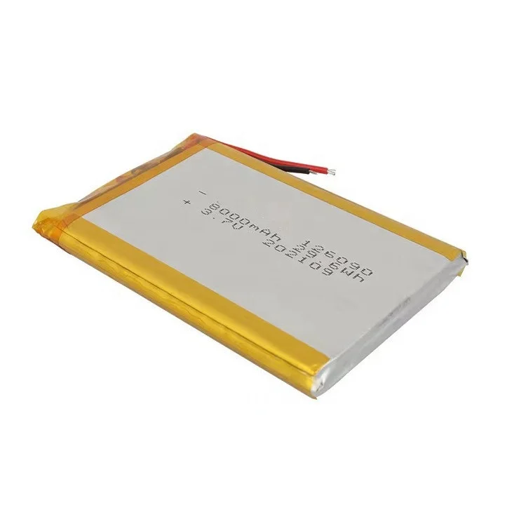 7565121 1060100 9060100 126090 lithium polymer battery lipo 8000mah 3.7v 29.6wh battery for mechanical computer