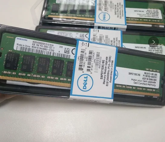 AA358200 Dell Memory 8 ГБ DDR4 2666 мГц ECC Ddr4 оперативная память для процессора