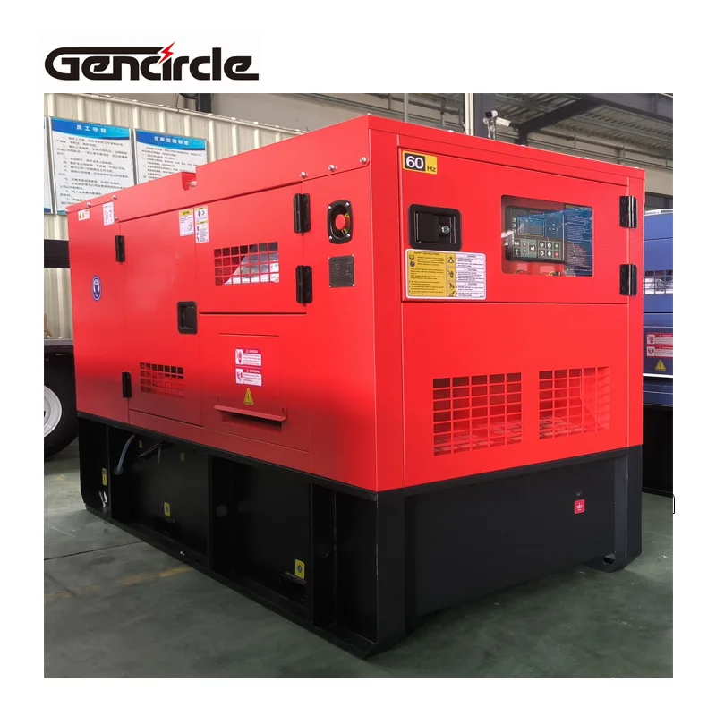 Fast Delivery Power Plant 50/60Hz 20kw 40kw 60kw Soundproof Diesel Generator 3 Phases