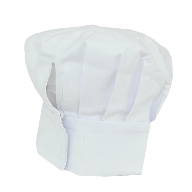 Wholesale Unisex High Quality 100% Cotton Chef Hat Cooking Hat Chef Restaurant Hotel Work kitchen Hat