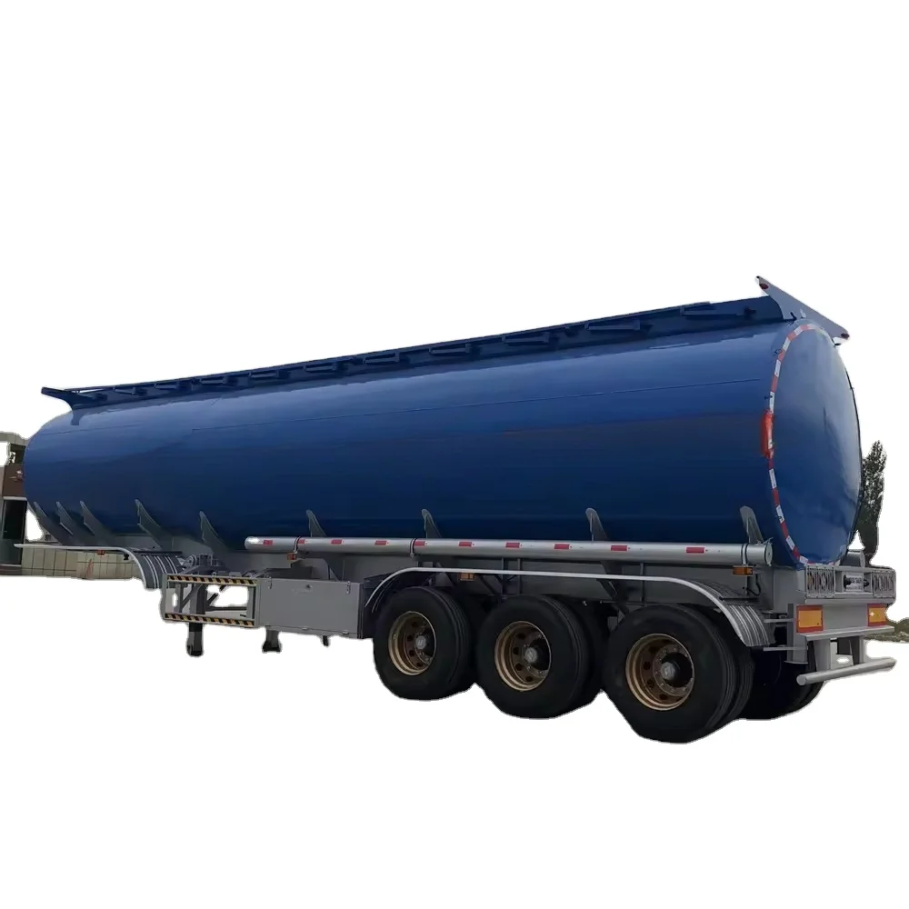 Factory Manufacturer Fuel Tanker 45000 Litres Diesel Oil Petroleum Fuel Tank Semi Truck Trailer For Sale
