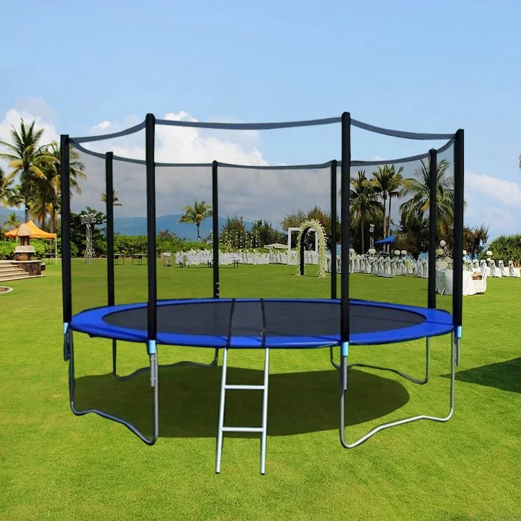 Outdoors Portable Commercial Playground Manufacture Jump Trampoline Park For Kid Outdoor Adult 6ft 8ft 10ft 12ft 14ft