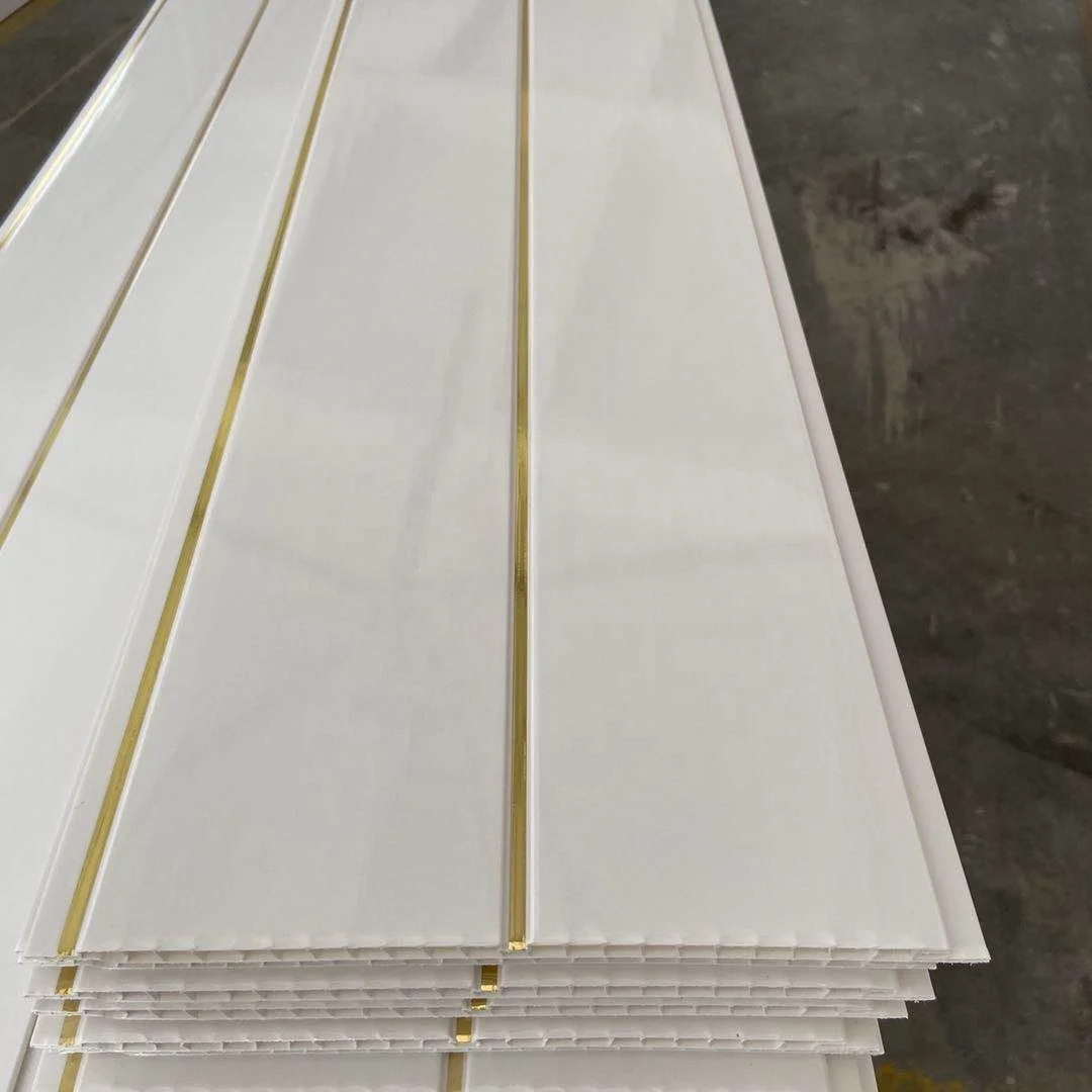 High Quality Pure White panel PVC middle groove Pvc Ceiling panel