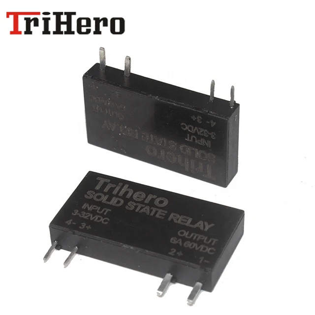 34 серии Finder ультра-тонкий твердотельный PCB реле, DC-DC PCB тип SSR твердотельные реле, SSR-6FD 0,1-6A