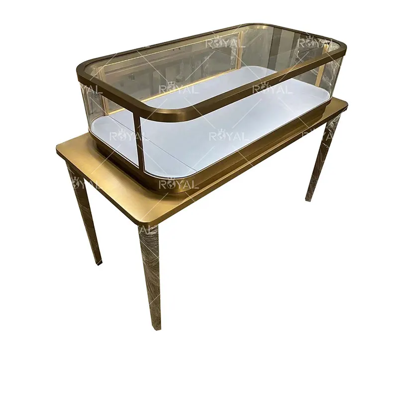 Роскошный современный дизайн высококачественный ювелирный магазин украшение ювелирная витрина розничный шкаф