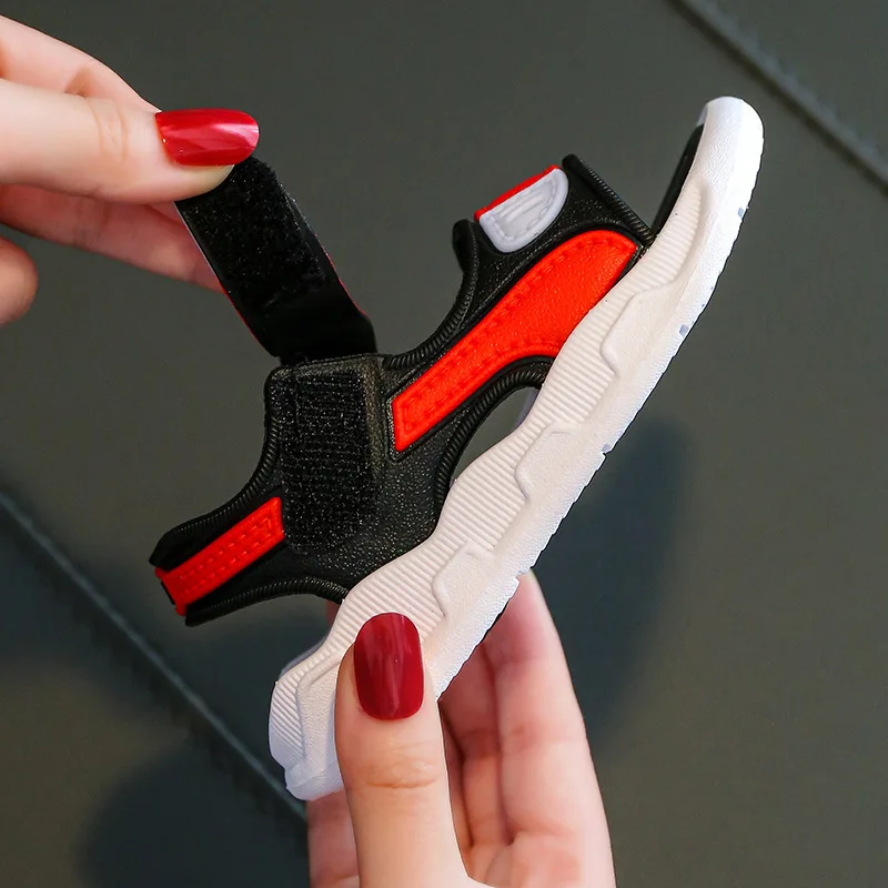 New Style American Fashion slippers Children Flat Sandals Soft Soles Toddler Beach Shoes Kids Boys Chaussures Enfant Fille