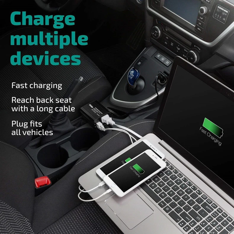 Силовой инвертор shenpu 150 Вт автомобильный инвертор от 12 В до 110 В переменного тока