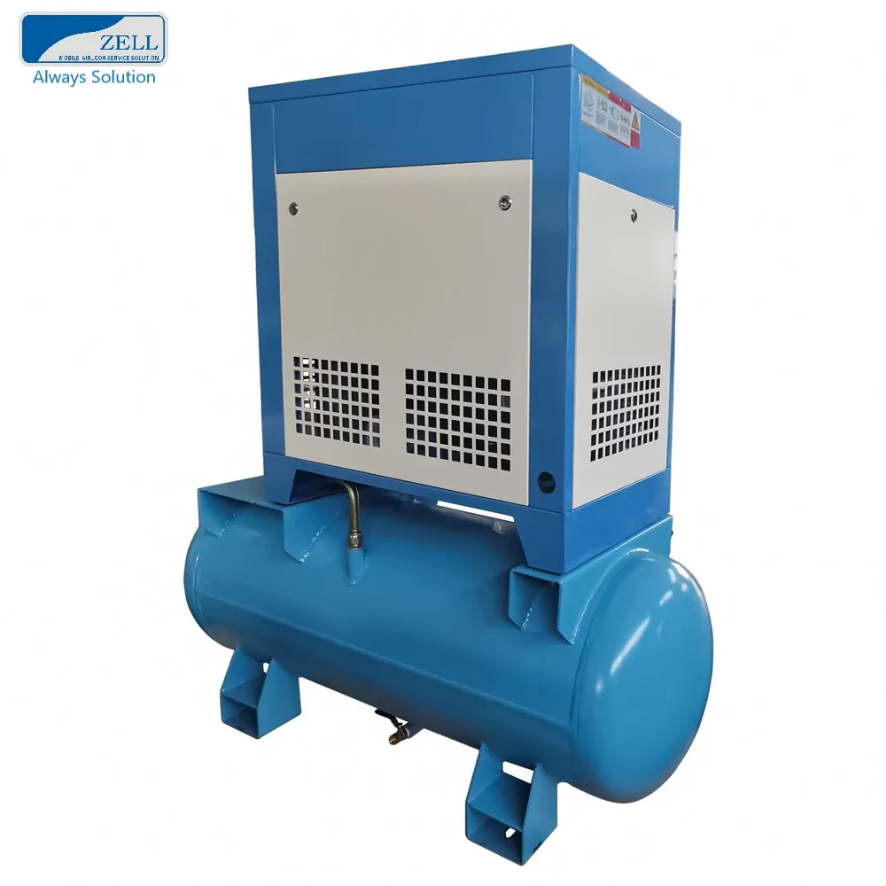 
RA500 Scroll air compressor 5.5HP Scroll type 275L Tank RC1 connect AIR COOLING scroll air compressor 