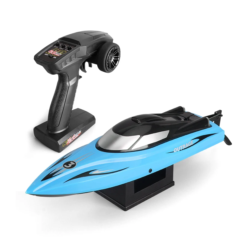 High Quality 2.4G Speed 30KM/H Racing Power Strong 370 Motor Toys Remote Control RC Boat For Children