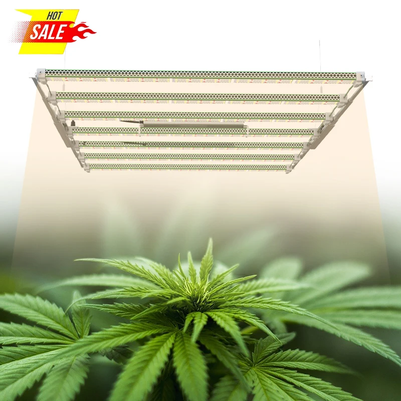 LED Grow Light 1000 Watt dimmable retractable Grow Lights for Indoor Plants hydroponic PVISUNG Lm 301H Grow Light