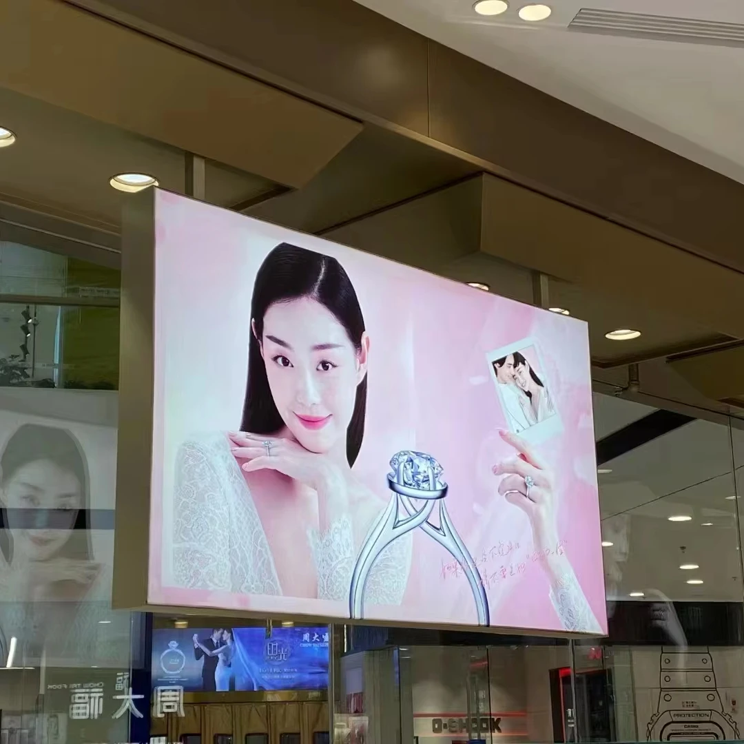 custom advertising light boxes restaurant cafe Indoor Wall Lightbox Signboard Display Fabric Fronted LED Light box