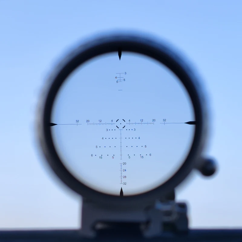 OEM HAWKEYE Optics Hunting LPVO Scope 1-6x24 IR Red Illuminated Hunting scope