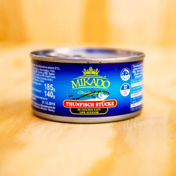 Mikado brand  Chinese tuna fish canned  in brine or in vegetable oil