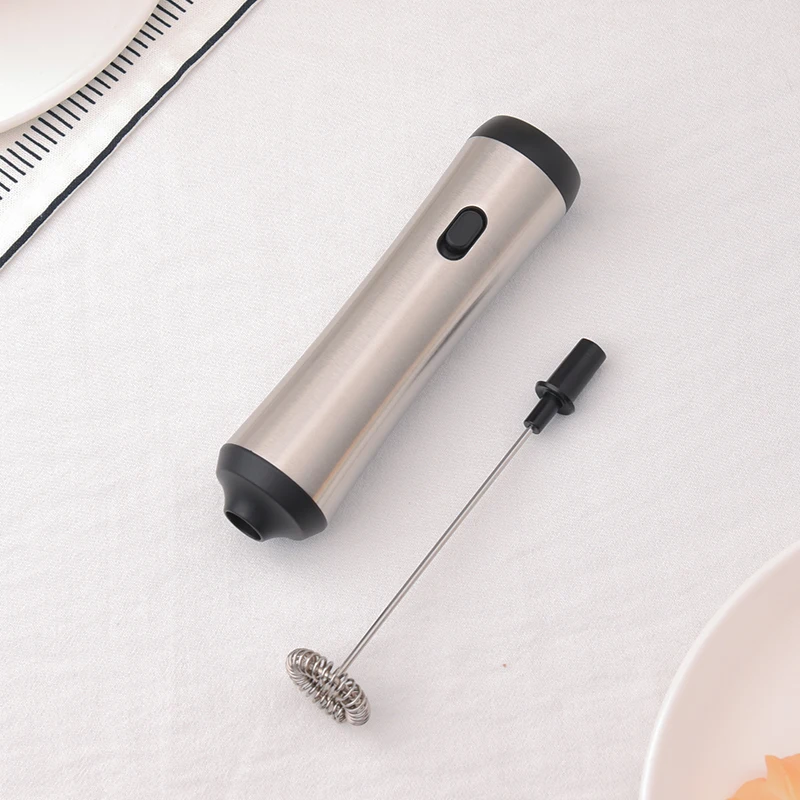 Rechargeable Automatic Milk Frother Handheld Coffee Whisk Mini Blender Electric Foamer Milk Frother