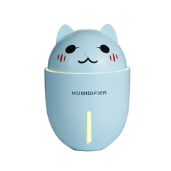 3 милые 320 мл ПЭТ USB Мини Портативный увлажнитель светодиодный ночник лампа маленький вентилятор автомобиля Мода Шэньчжэнь увлажнитель