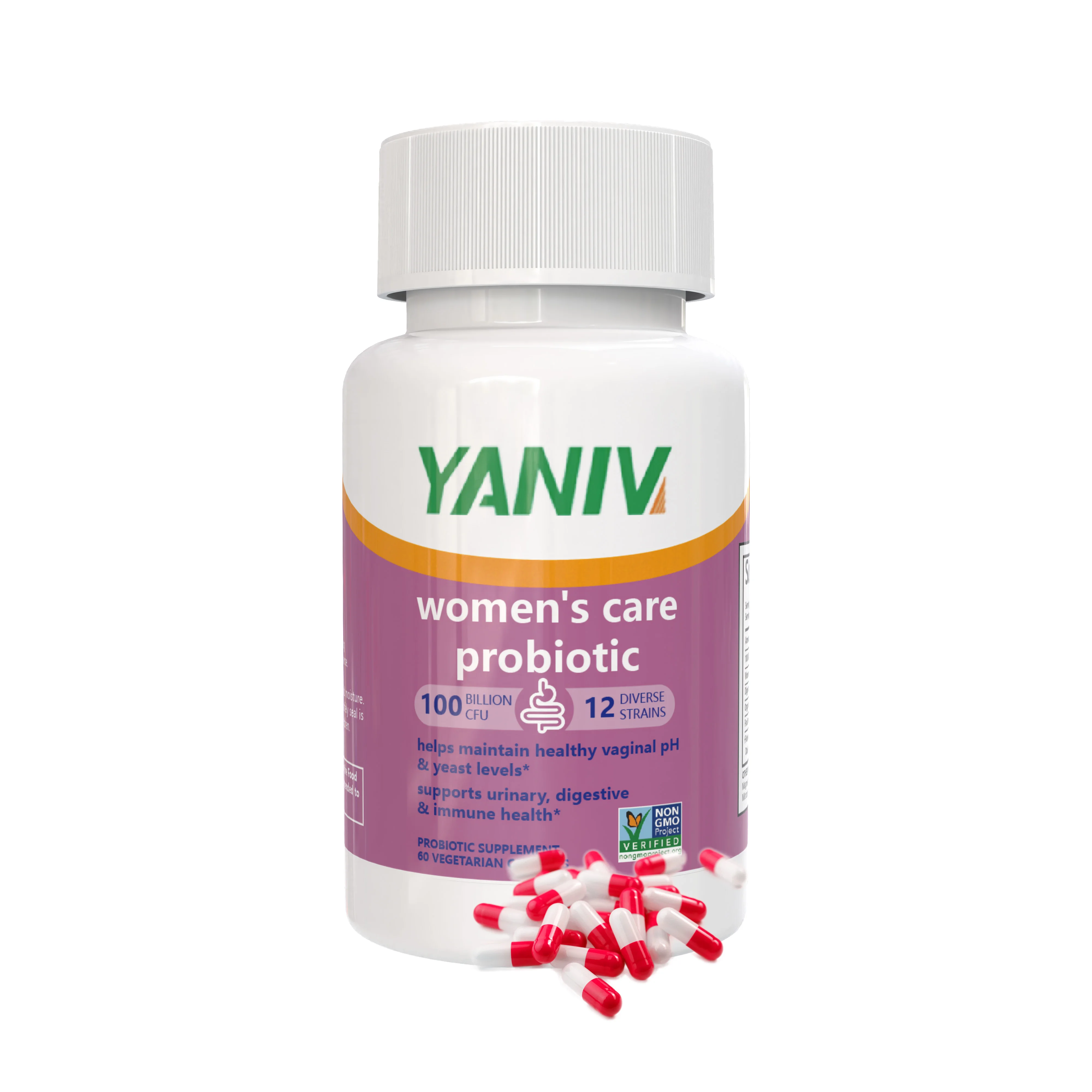 OEM Probiotics Capsules Vaginal Health Cranberry D mannose Organic Prebiotics Urinary Health Women Probiotic Supplements