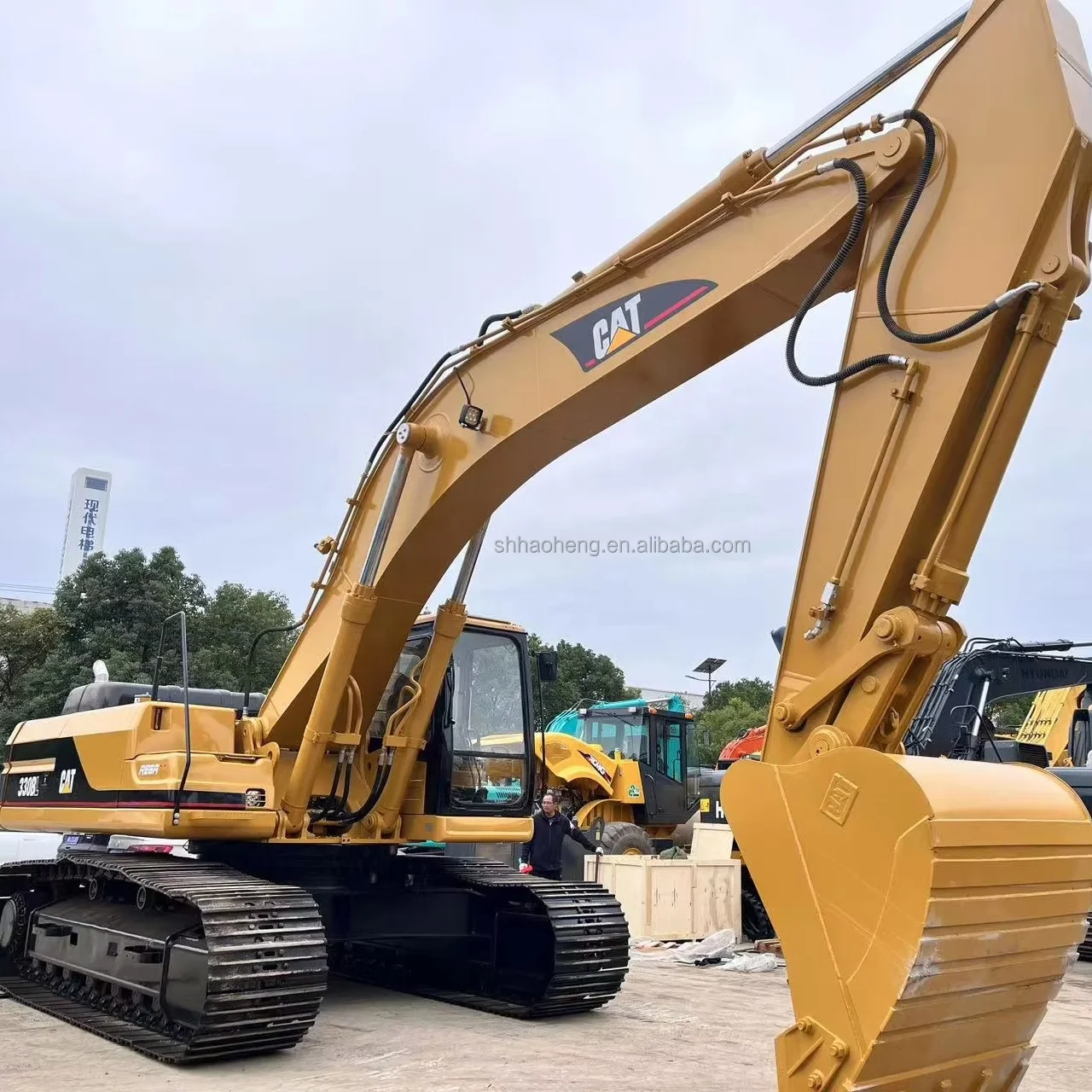 Экскаватор CAT 330BL гидравлический гусеничный подержанный экскаватор Cat 330D на складе для продажи
