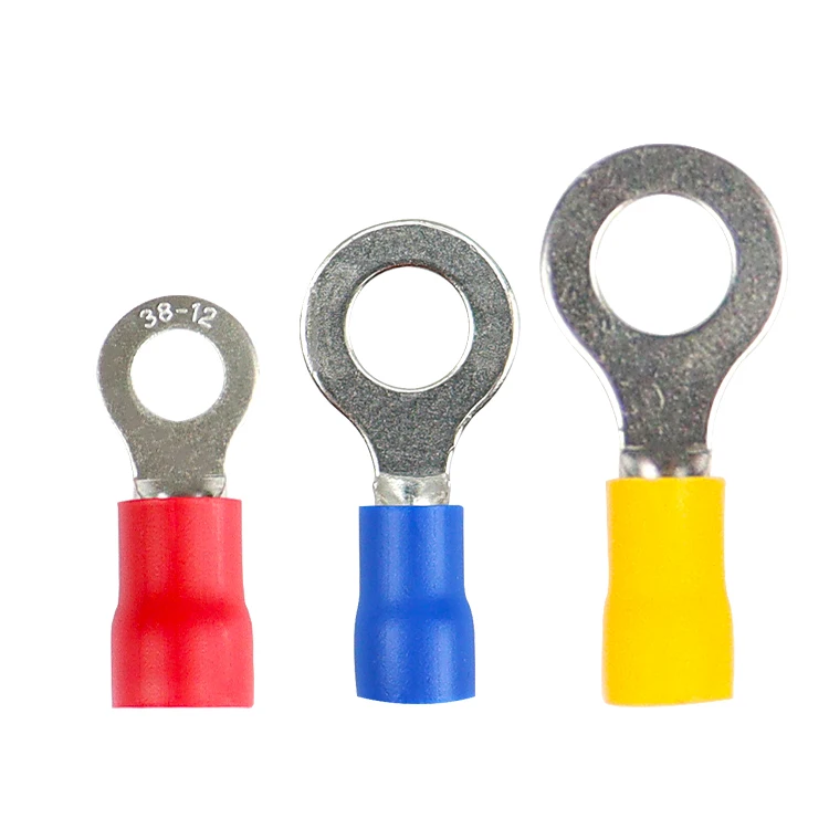 RV2-3.2 RVS2-3.5 RVM2-3.5 RVL2-3.5 RVS2-4 RVL2-4 RVS2-5 PVC Insulated Ring Terminal electrical wire copper connector cable lug