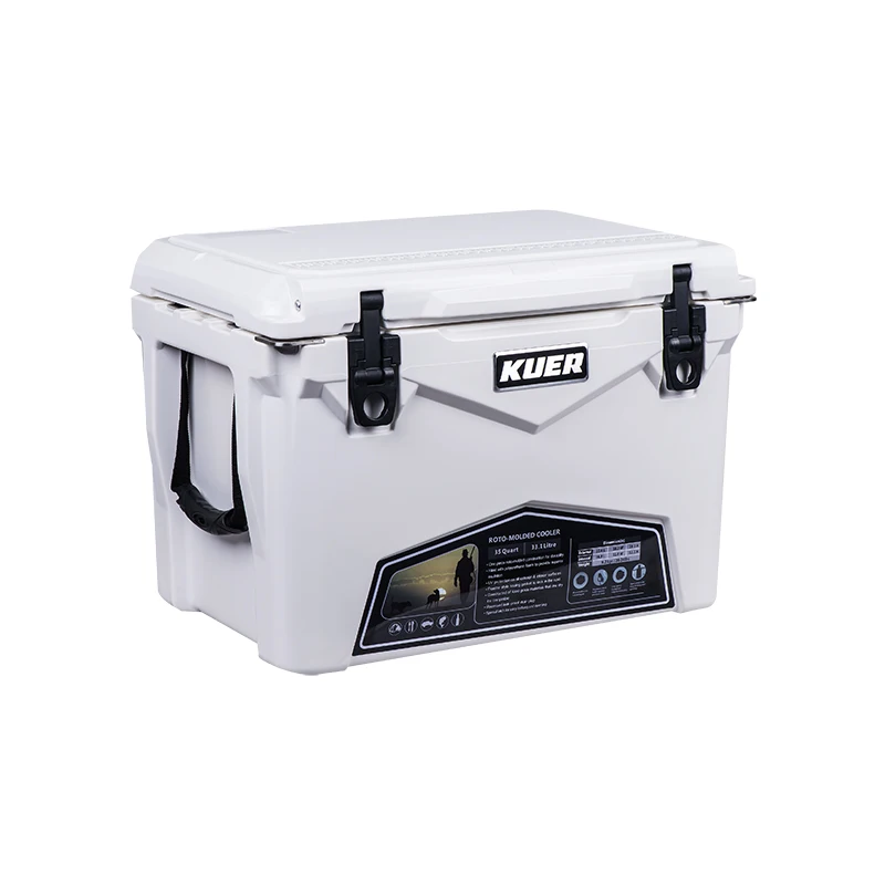 Kuer 35L bear resistant hunting tackle insulated ice cooler box for camping