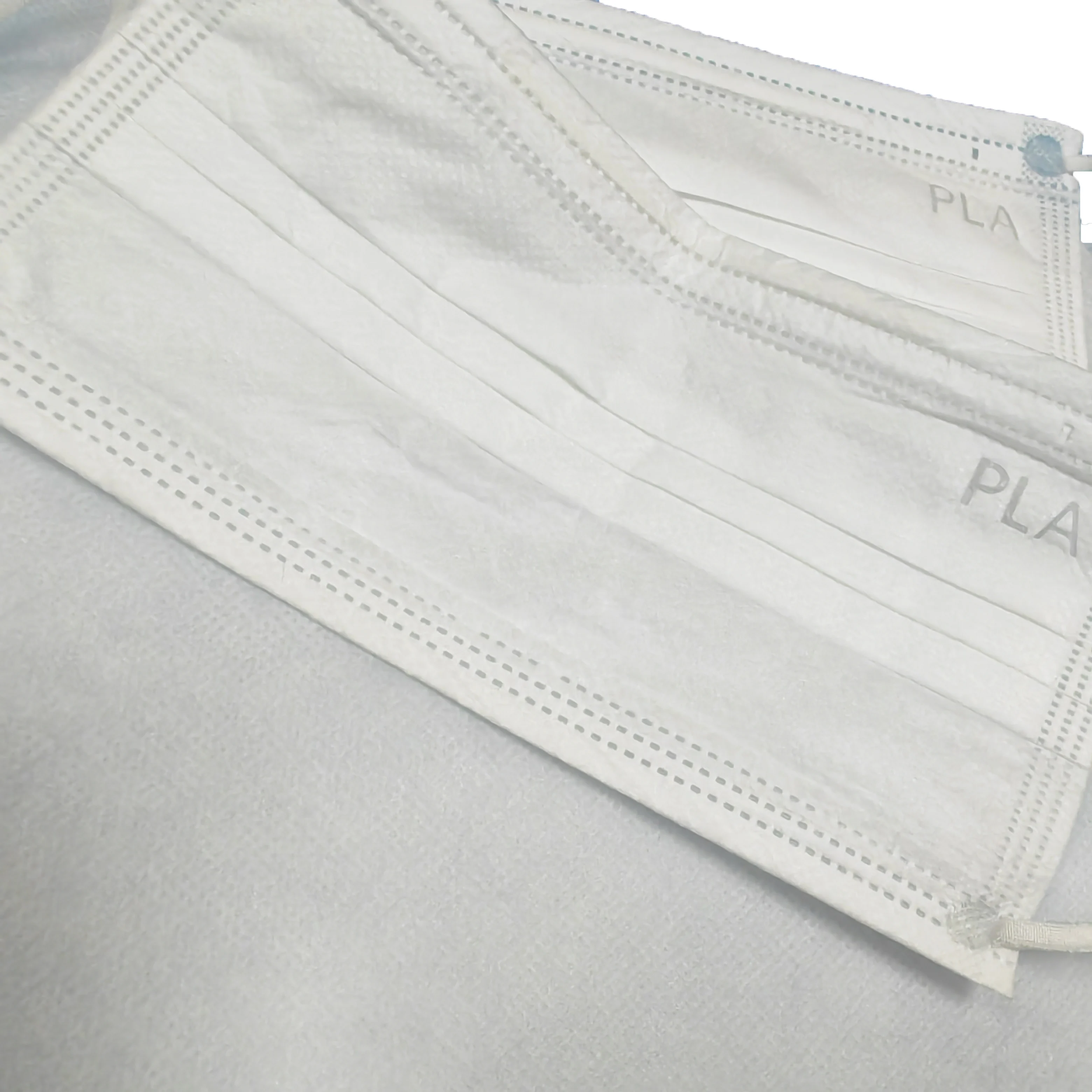 PLA Нетканая кукурузы волокна Полимолочная кислота ткань биоразлагаемые нетканое полотно