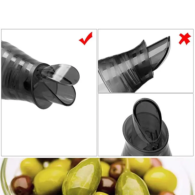 
Wholesale price smart durable automatic cap olive oil dispenser for kitchen 