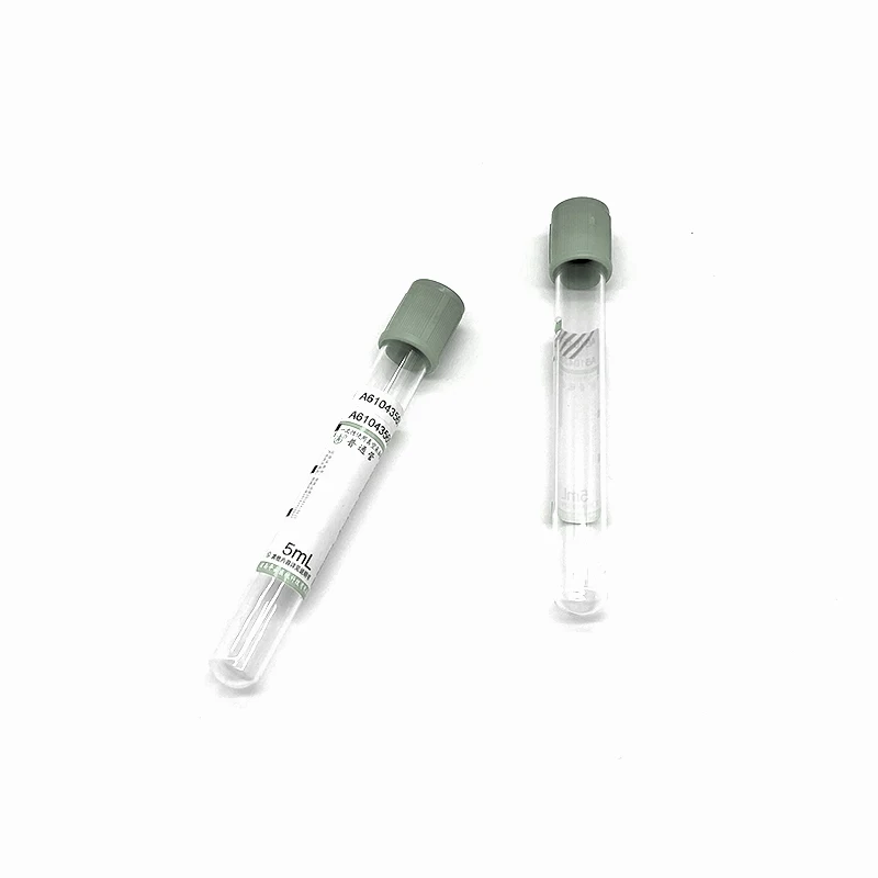 Plastic/Glass 3-10ml Medical Sodium Fluoride Tube EDTA Blood Collection Tubes