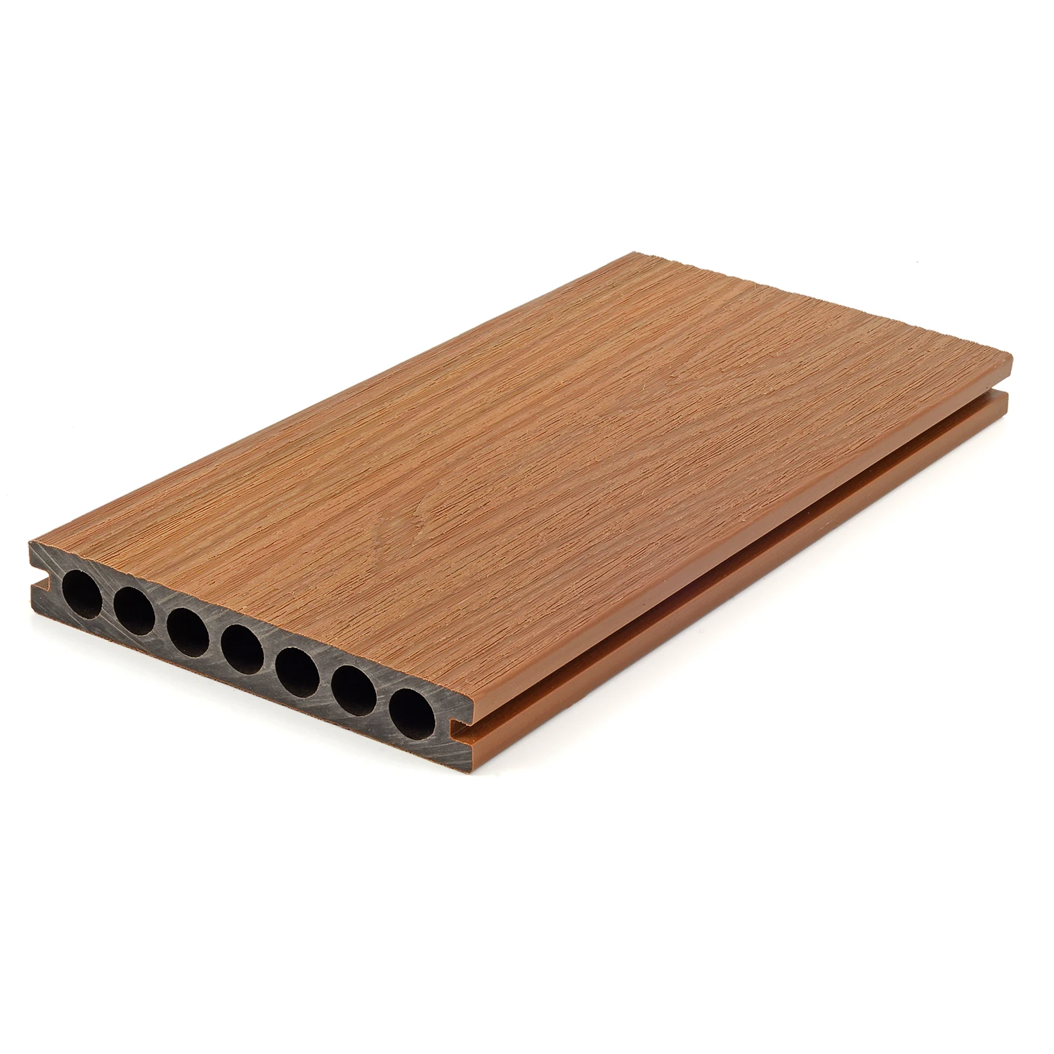 Contemporary Outdoor Waterproof WPC Decking 3D Wood Grain Composite Deck Wood Plastic for Outdoor Spaces