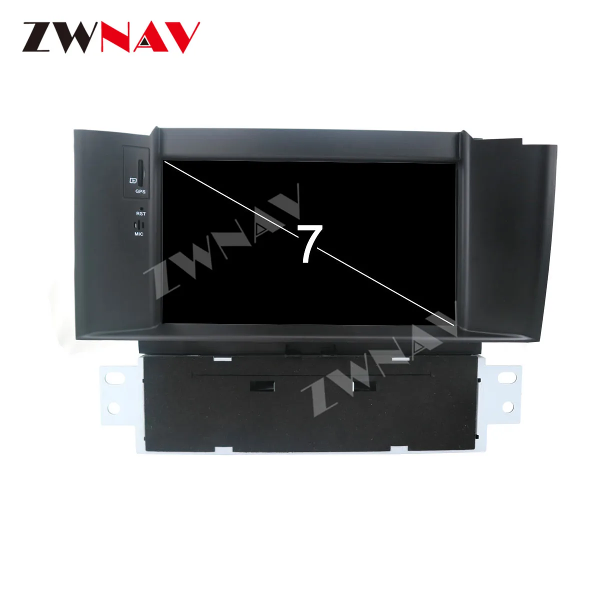 ZWNAV Android 10 Car Radio For Citroen C4 C4L DS4 2011 - 2016 Central Multimedia DVD Player Tape Recorder Head Unit 4+64G