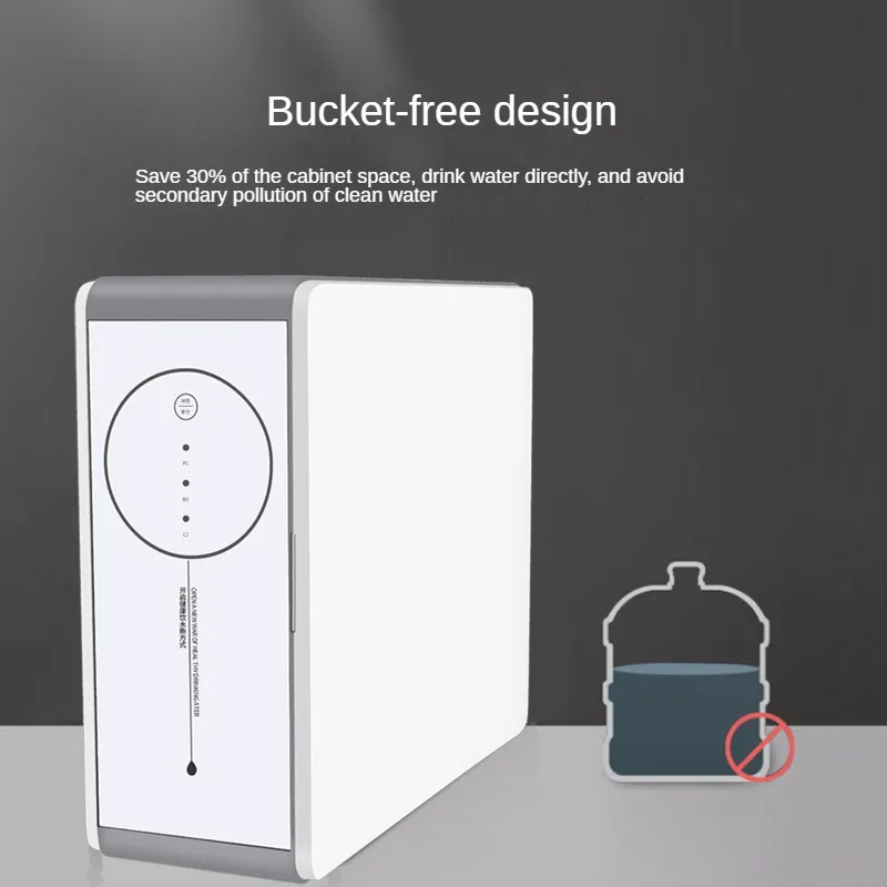 High Flow Alkaline 5-Stage Tap Water Purifier for Home Use 400 500GPD Filter Under Sink Reverse Osmosis Water Purifier