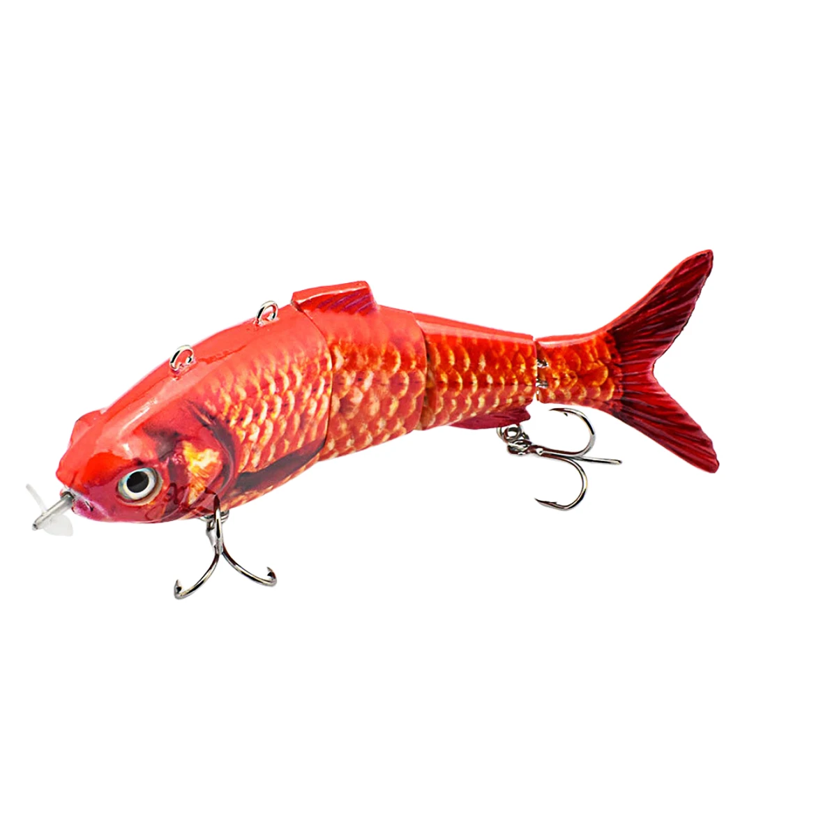Manufacturer 130mm 42g  Fishing Multi Jointed Electronic Automatic 4 Section Robot Lure Fish