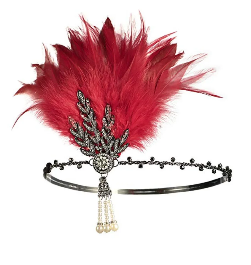 Wholesale Popular Indian Headdress Design Carnival Feathered Headdress for Party wedding