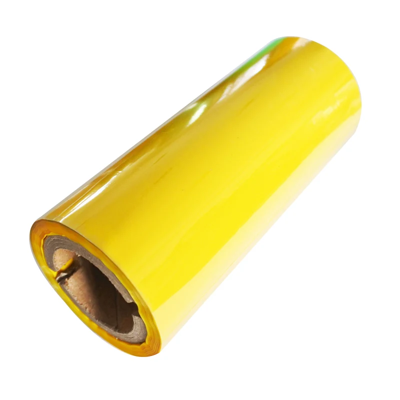 high quality 110mm * 75m ttr thermal transfer wax resin ribbon used for datacard impresora