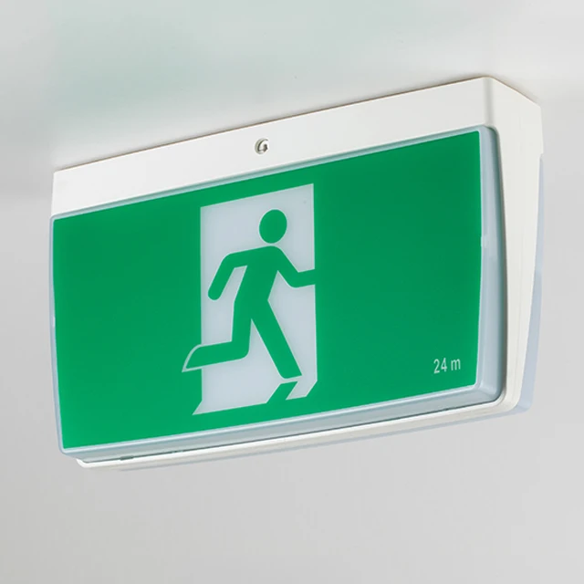 4W Australia LED Emergency Exit Box Lights SAA rechargeable led emergency light