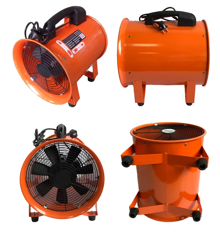 Best Quality Strong Power Floor Drum Blower Industrial Fan Tunnel Mine Axial Flow Extractor Fan For Workshop