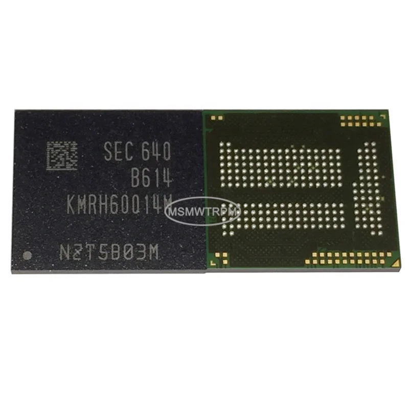 Msmwtrpm KMRH60014M-B614 221FBGA EMCP 64 ГБ + 32 ГБ, 64 ГБ, совершенно новый аппарат не Привязанный к оператору сотовой связи rpmb чистый пустой Память данных KMRH60014M