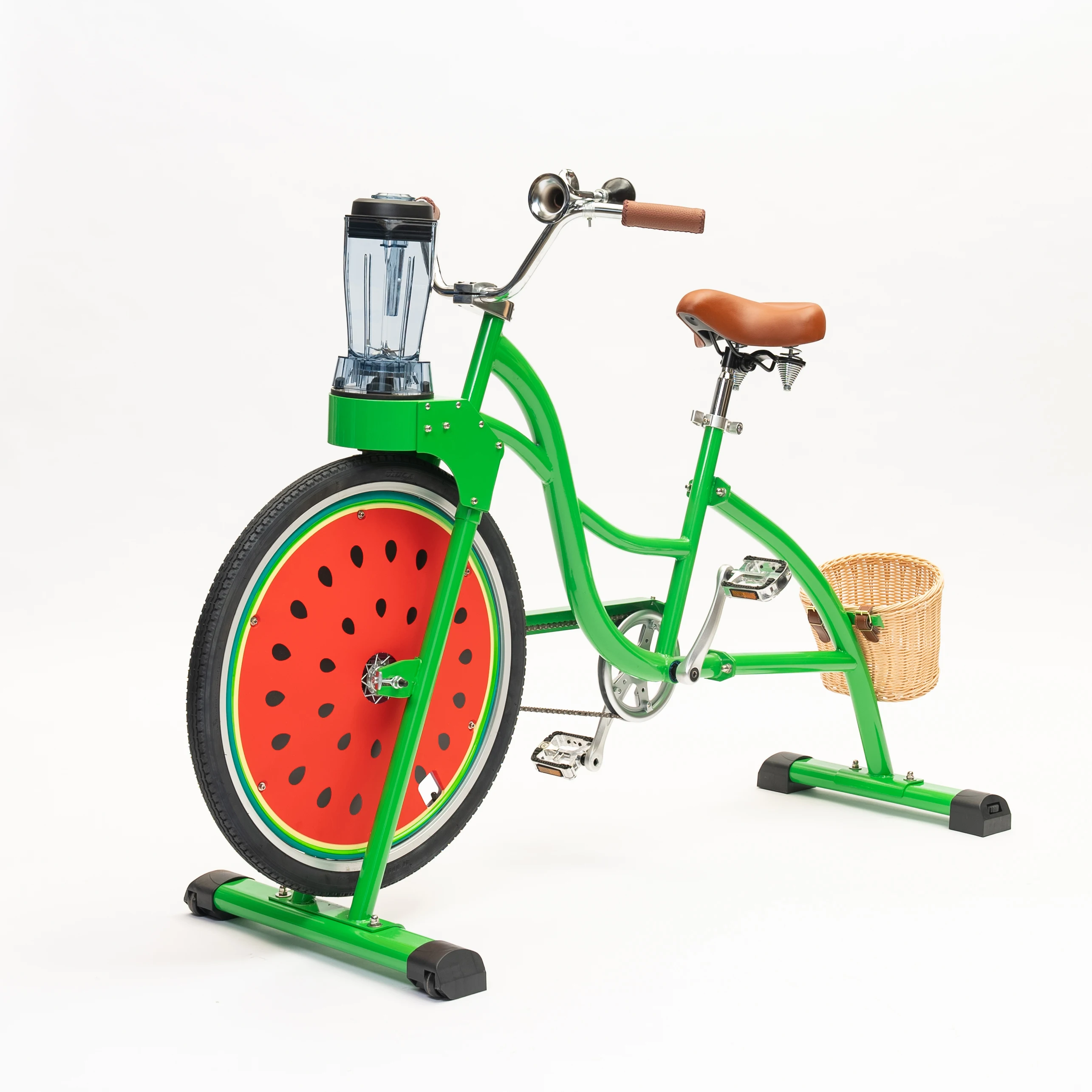 EXI Orange Juicer Bike 26-Inch Beach Cruiser Unicycle for Adults Party Smoothies Blender Machine Other Sports & Entertainment