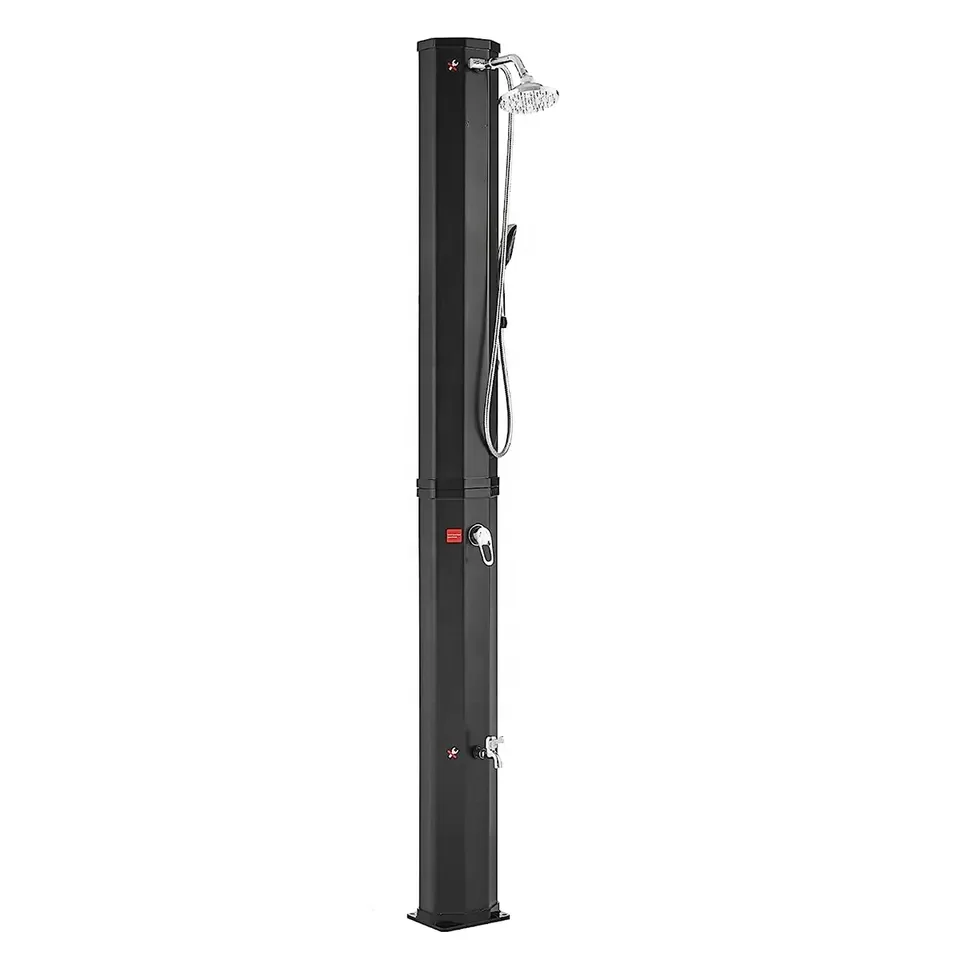 KANGRUN high quality flexible use temperature control energy-saving 60L large capacity outdoor swimming pool solar garden shower