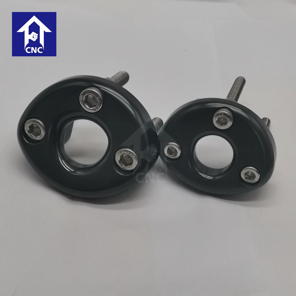 Cnc machininig качественная гладкая 7508 твердая анодированная с покрытием из ПТФЭ алюминиевая Dyneema глаза для яхты парусника