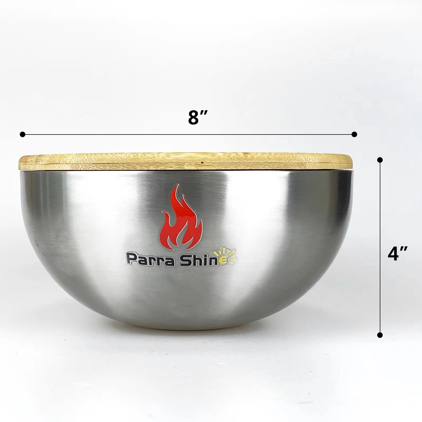 Portable tabletop fireplace, mini table top fire pit bowl, Use with Gel Fuel Cans, Bioethanol or Isopropyl Alcohol - Centerpiece