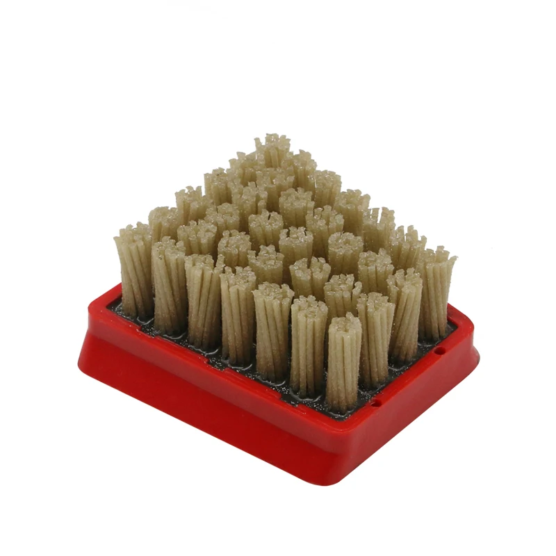 Абразивные инструменты Франкфуртская шлифованная щетка с алмазной нейлоновой проволокой для обработки матовой кожи