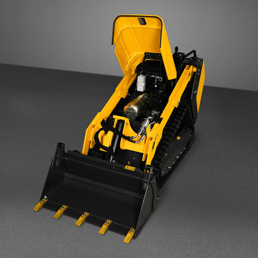 AUSTTER High Performance EPA Tier 4 Tracked Mini Skid Steer Loader for Sale