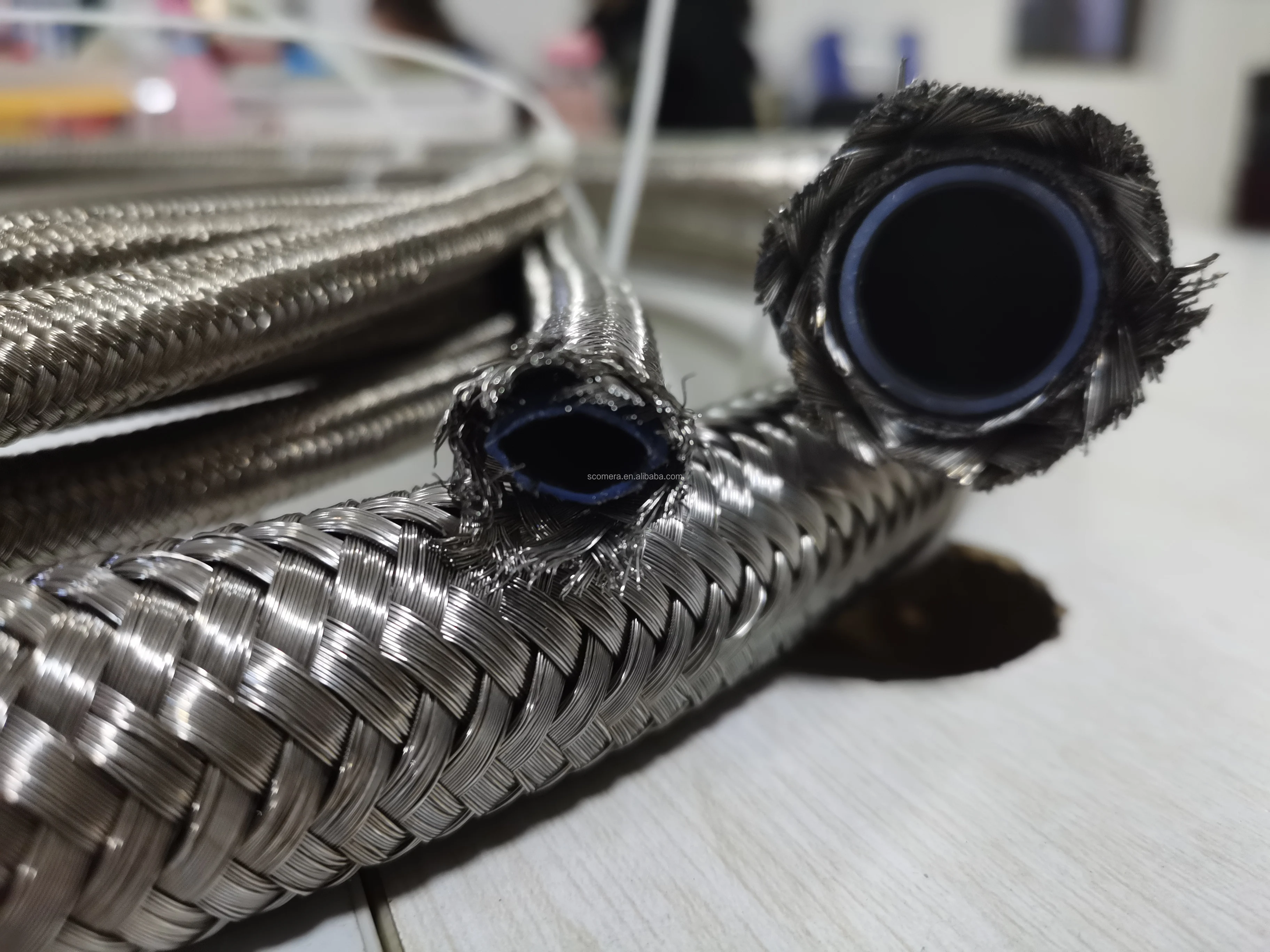 Гофрированный Шланг из ПТФЭ, трубка из ПТФЭ 150 в