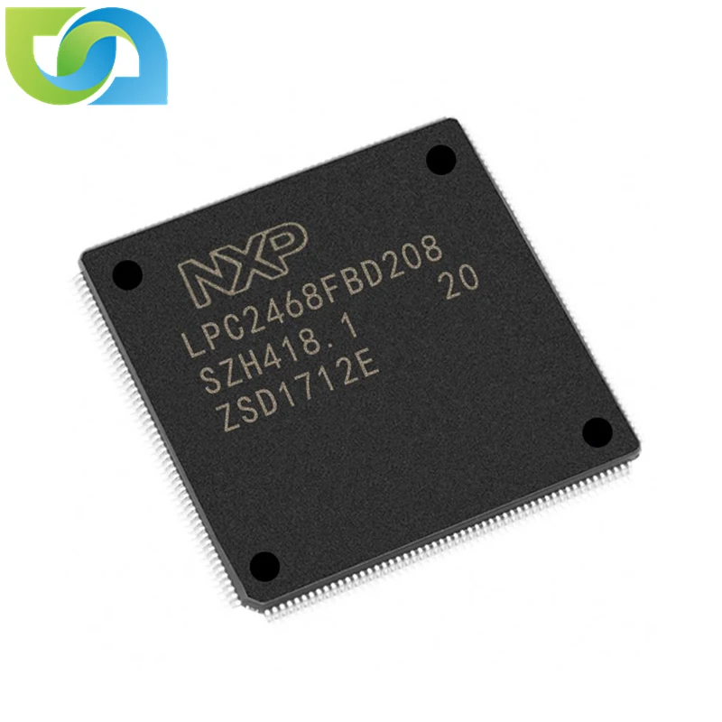 LPC2468FBD208 MCU Processor Parts LPC2468 32BIT LQFP-208 Original Electronic Components ARM Microcontroller IC LPC2468FBD208