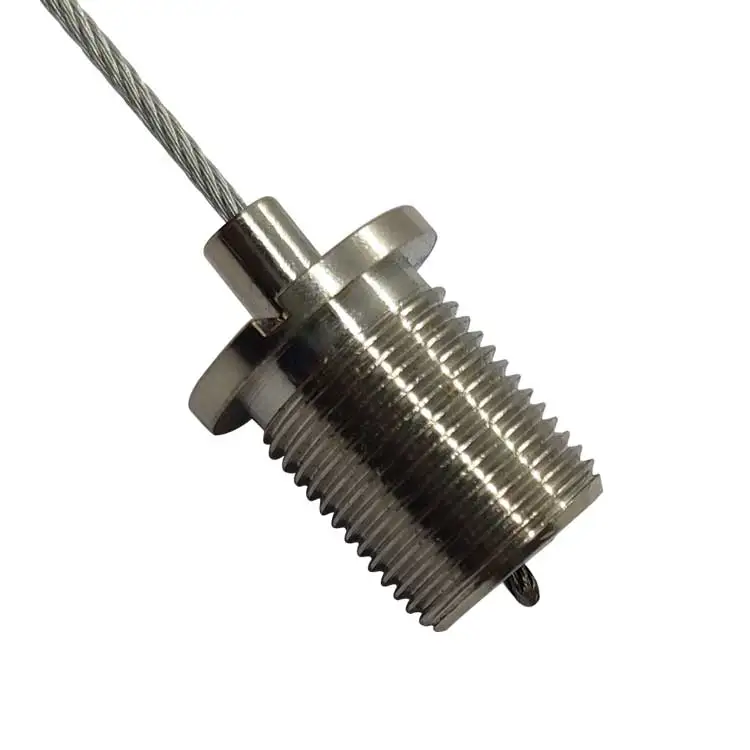 China Factory Stainless Steel Cross Cable Clamp Malleable Type B Clips Drop Forged Wire Rope Clip