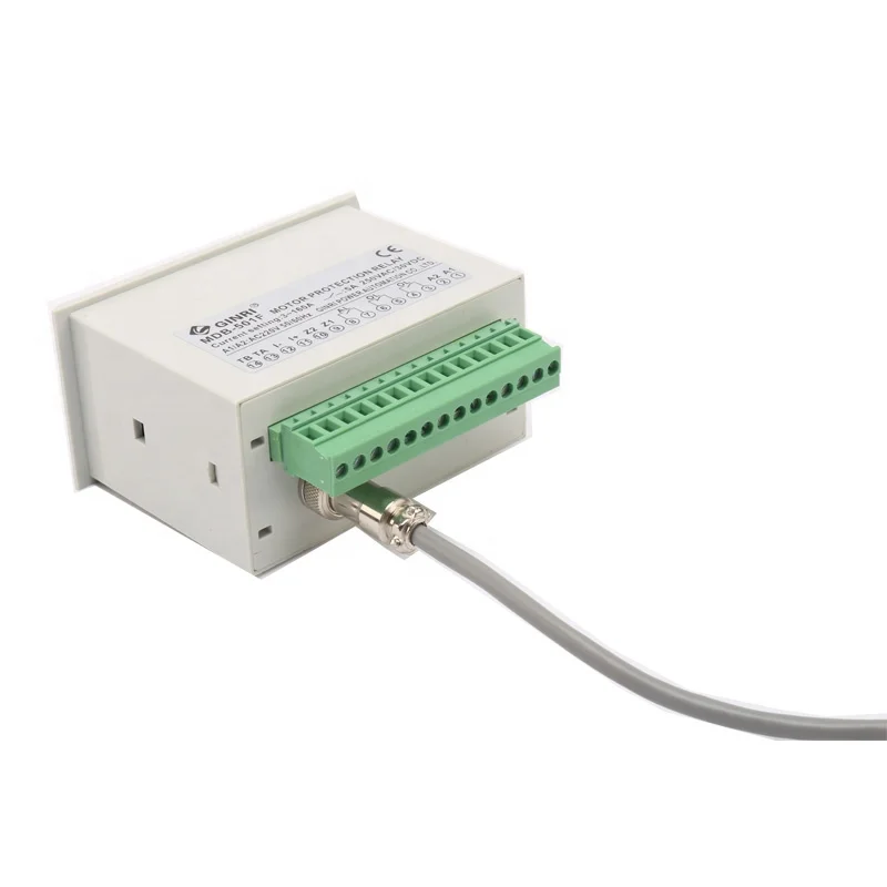 GINRI MDB-501F LCD Display Overload Voltage Current Control Separate Motor Protection Relay with CT
