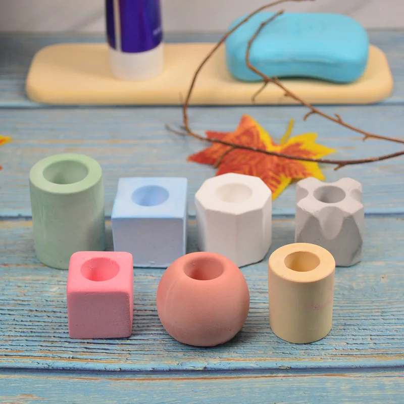 2024 Wholesale cheap mini small waterproof mouldproof hotel household toothbrush holder