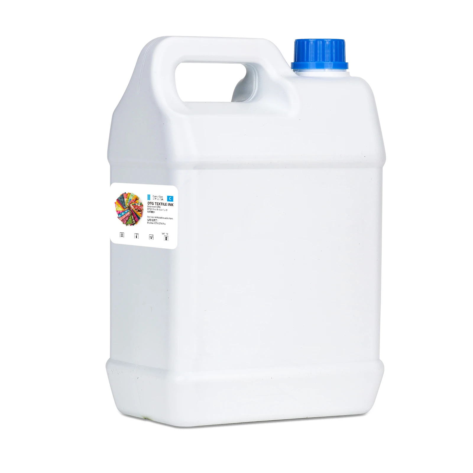 5L 5000ml GTX White DTG Ink For Brother GTX GTX Pro GT3 GT-341 GT-361 GT-381 Textile Tshirt Printer Direct To Garment Ink Pouch