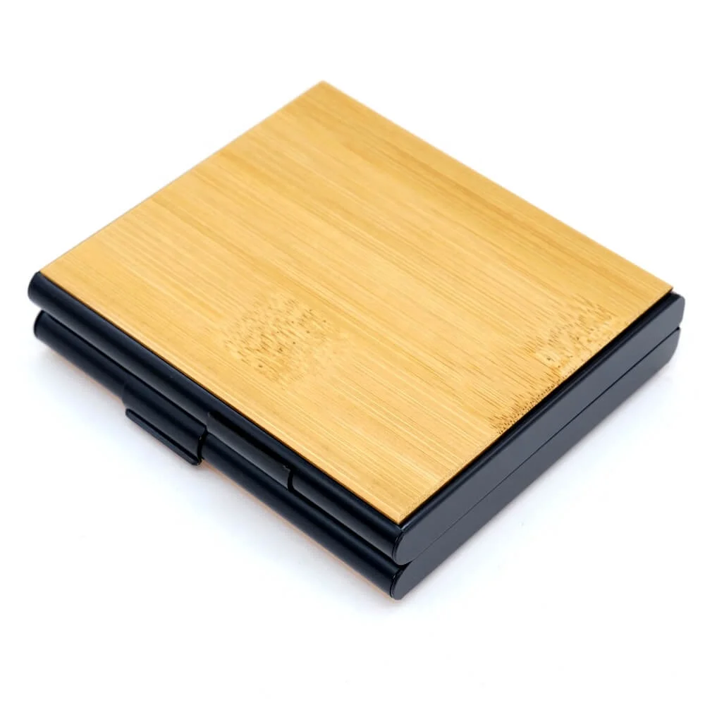 
Best Selling Wood & Aluminium Mens Card Holder with Cigarette Case Sublimated Custom Card Holder Metal Card Holder Wallet 